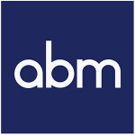 This is ABM's logo expressing excellence in MSP managed service, field service, cybersecurity, and business innovation.